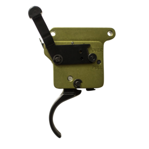 Timney Triggers, Remington 700 Elite Hunter, Curved Blade, Safety, Black