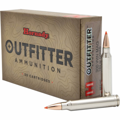 Hornady Ammo, 300 Win Mag 180 Grain CX, Outfitter, 20 Rounds — RDSC