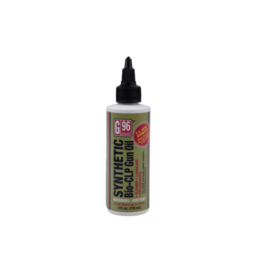 G96 Brand, Synthetic Bio-CLP Gun Oil, 4oz Bottle