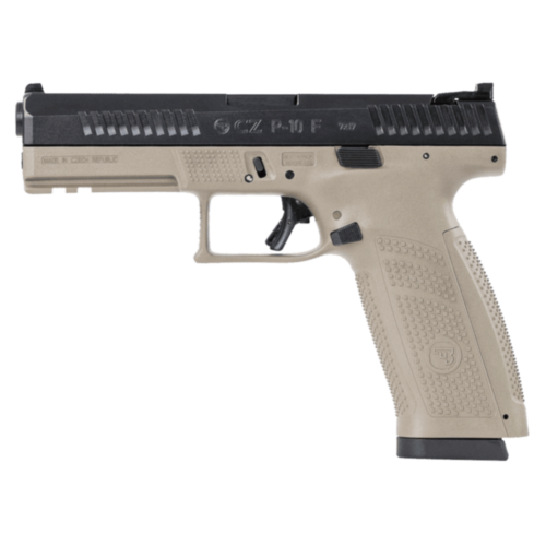 CZ Arms, CZ P-10 F, 4.50" Barrel, Flat Dark Earth, 9mm