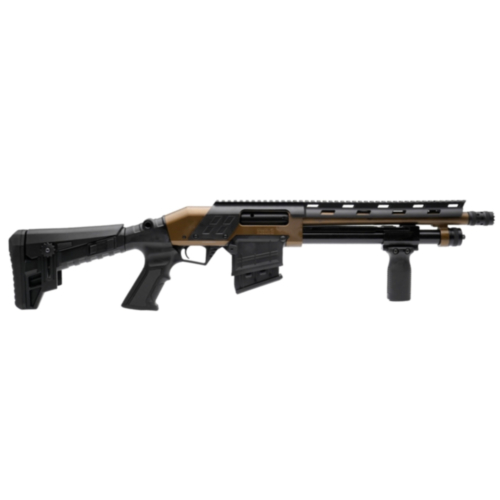 Canuck Recon 3, Pump Shotgun, Mag-Fed, 12.00" Barrel, 12GA, Bronze — RDSC
