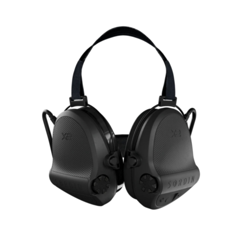 Sordin Supreme X2, Black Cups, Black Neckband, GEL EarSeals