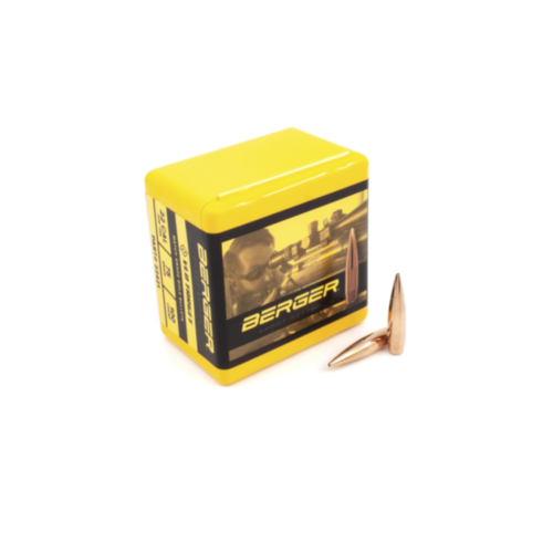 Berger Bullets, 224 Cal 75 Grain VLD Target, 100 Package