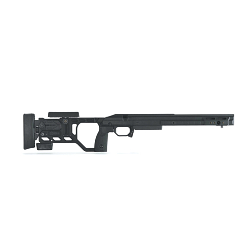 KRG Kinetic Research Group, Whiskey-3 Chassis, Folding Stock, Remington 700 Long Action, Black