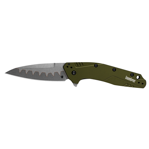 Kershaw Knives, Dividend, Composite Blade, Olive