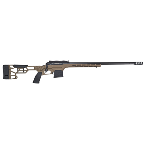 Savage 110 Precision, 20.0" Fluted 5R Barrel, Flat Dark Earth MDT LSS XL Chassis, 308 Win