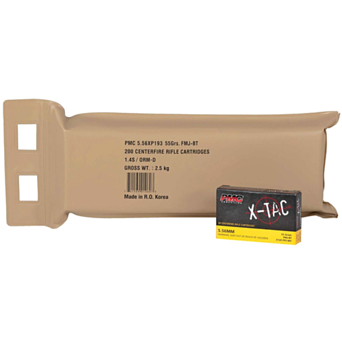 PMC Ammo, 5.56 NATO 55 Grain M193, 200 Round Battle Pack — RDSC