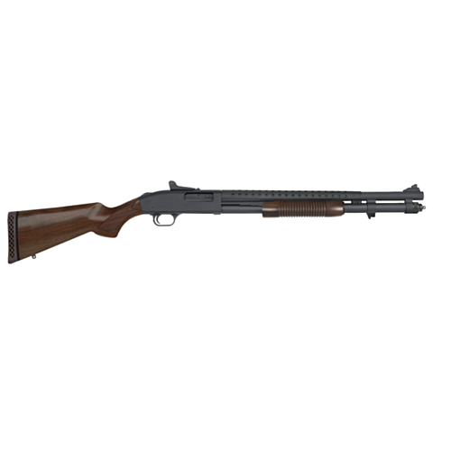 Mossberg 590A1 Retrograde, 20.00” Barrel, Walnut Stock, XS Ghost Ring Sights, 8RD Magazine, 12GA