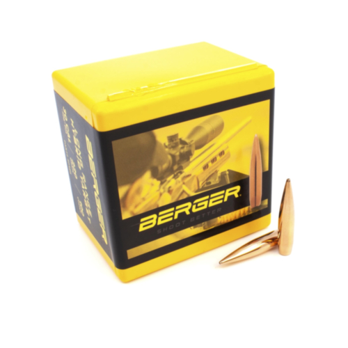 Berger Bullets, 30 Cal 220 Grain Long Range Hybrid Target, 100 Package