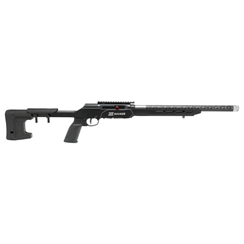 Savage A22 Precision Lite, 18.0" Threaded Barrel, Black MDT Chassis, 22LR