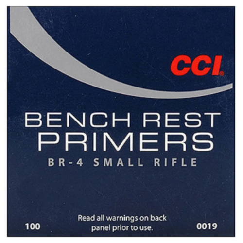 CCI Bench Rest BR-4 Small Rifle Primers, Box of 100 — RDSC