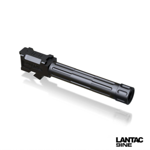 Lantac 9INE Glock 19 Fluted Threaded Barrel