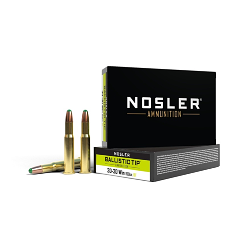 Nosler Ammo, 30-30, 150 Grain, Ballastic Tip Hunting