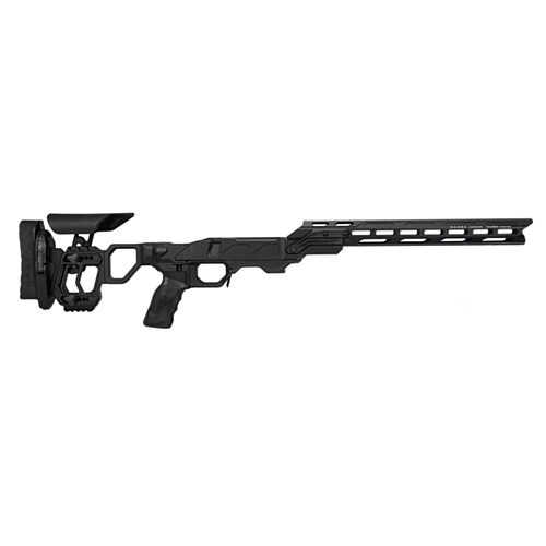 Cadex Defence, Field Competition M-Lok Chassis, Skeletonized Stock, Rem700, Short Action, Right Hand, Black