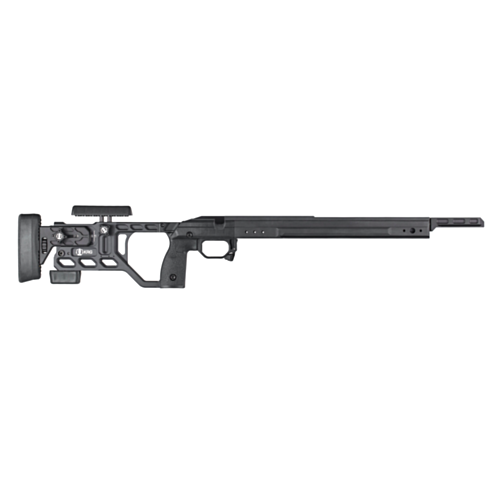 KRG Kinetic Research Group, Whiskey-3 Competition Chassis, Remington 700 Short Action, Black
