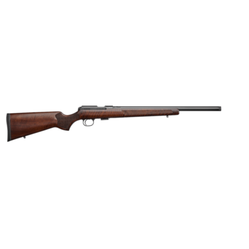 CZ Arms, CZ 457 Varmint, Left Hand, 20.00" Threaded Barrel, Walnut Stock, 22LR — RDSC