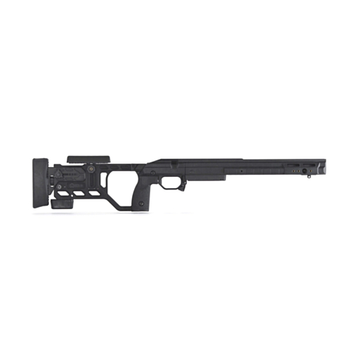 KRG Kinetic Research Group, Whiskey-3 Chassis, Folding Stock, Remington 700 Short Action, Black