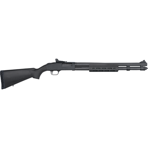 Mossberg 590, 20.00” Barrel, Ghost Ring Sights, M-Lok Forend 8RD Magazine, 12GA