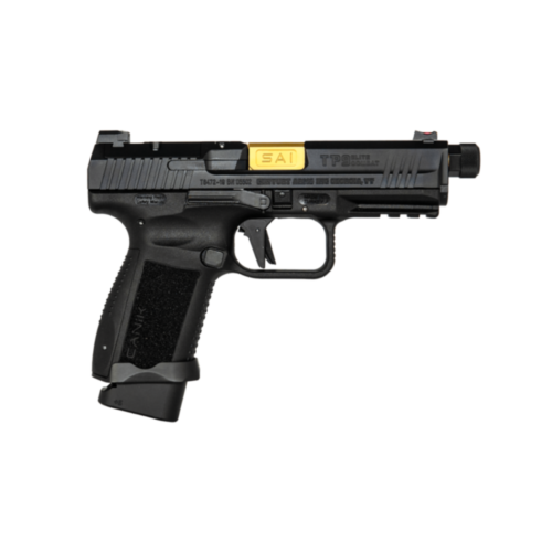 Canik TP9 Elite Combat Executive, 4.70” TiN SAI Threaded Barrel, 9mm, BLK