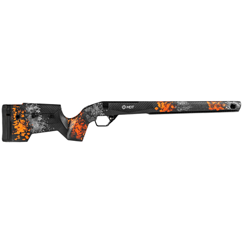 MDT CRBN Rifle Stock, Rem 700 SA, Hunting Bottom Metal, ARCA, Hunter Blaze