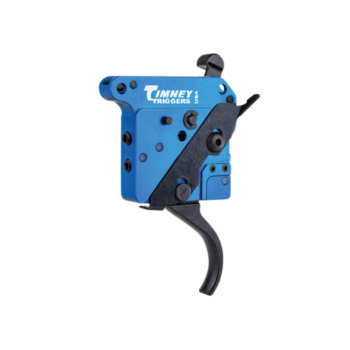 Timney Triggers, Remington 700 2-Stage, Curved Blade, Black