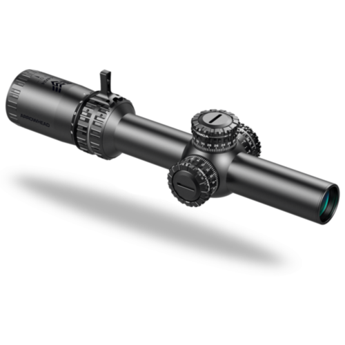 Swampfox Optics, Arrowhead LPVO 1-10x24 SFP Rifle Scope, Red MOA Reticle