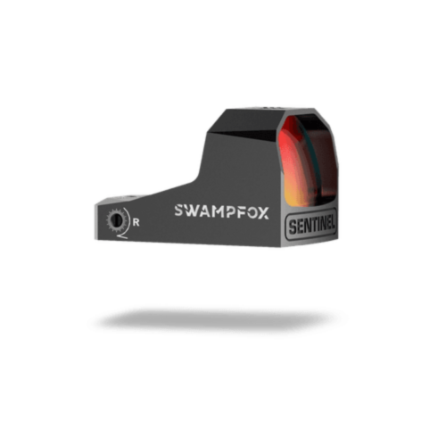 Swampfox Optics, Sentinel 1X16 Reflex Sight, Auto Brightness, Red 3 MOA Dot Reticle