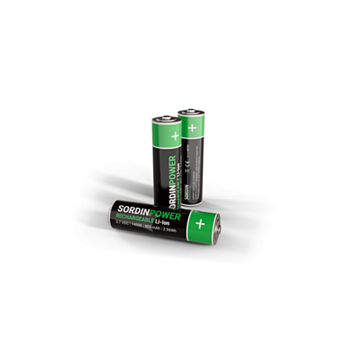 Sordin 14500 Rechargeable Li-ion Battery, 3.7v