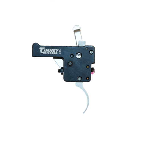 Timney Triggers, Weatherby Vanguard, Curved Blade, Safety, Nickel