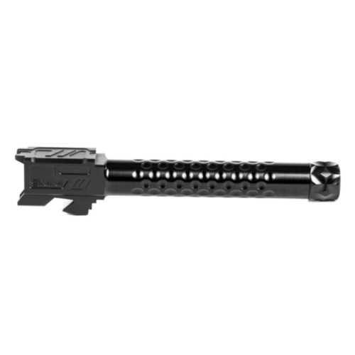 ZEV Technologies, Optimized Match Threaded Barrel, Glock 17 GEN3/4, Black DLC