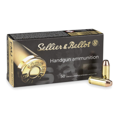 Sellier & Bellot Ammo, 10mm 180 Grain FMJ, 50 Rounds — RDSC