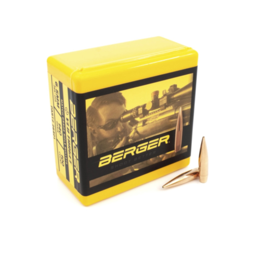 Berger Bullets, 6.5mm 140 Grain VLD Target, 100 Package