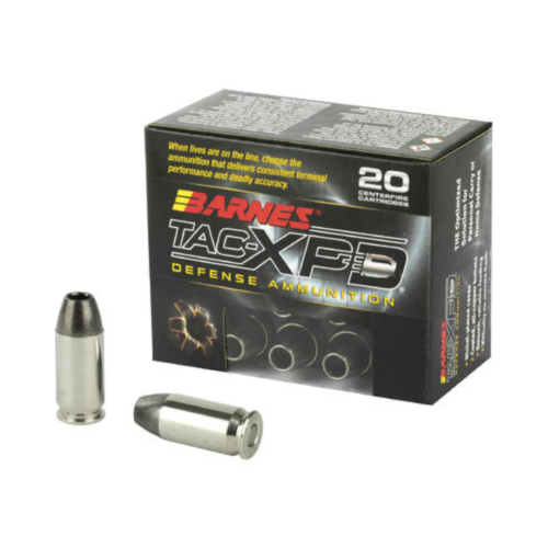 Barnes Ammo, TAC-XPD 45 ACP +P, 185 Grain HP, 20 Rounds — RDSC