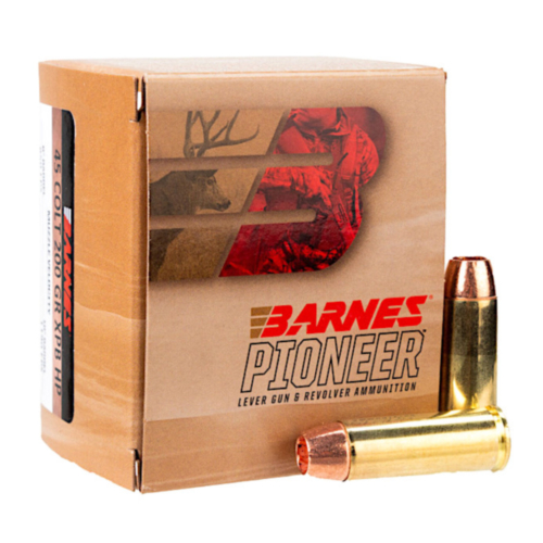 Barnes Ammo, Pioneer 45 Colt 200 Grain, HPB, 20 Rounds — RDSC