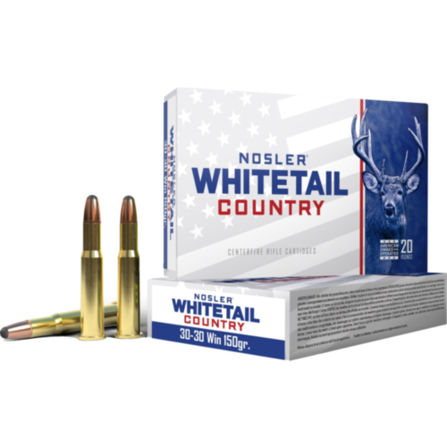 Nosler Ammo, 30-30, 150 Grain, White-Tail Country — RDSC