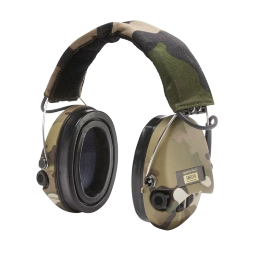 Sordin Supreme PRO X, Camo Cups, Camo Headband, GEL EarSeals