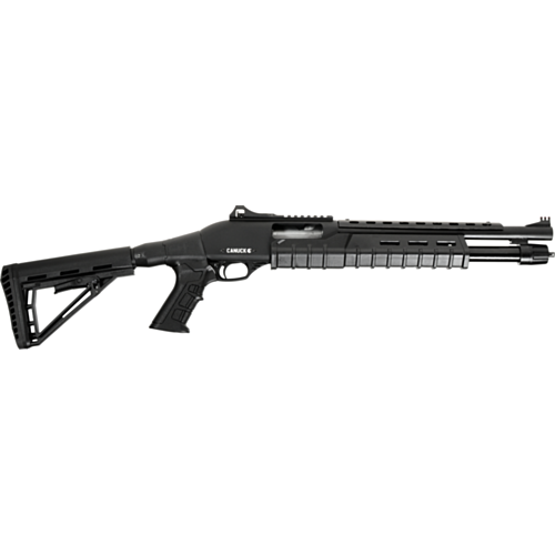 Canuck Commander, Pump Shotgun, Synthetic Pistol Grip & Stock, 14.00” Barrel, Black, 12GA — RDSC