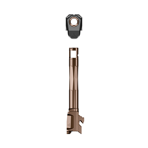Radian Weapons, Afterburner + Ramjet, Micro Compensator, Match Grade Barrel, Glock 48 Gen5, Bronze