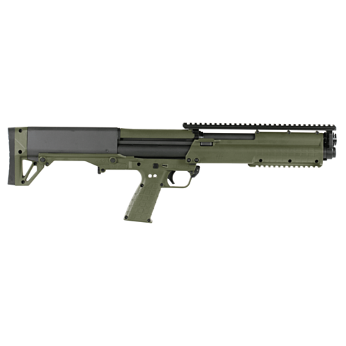 Kel-Tec KSG Shotgun, 18.50" Barrel, 12+1 Dual Tube Magazine, OD Green, 12GA — RDSC
