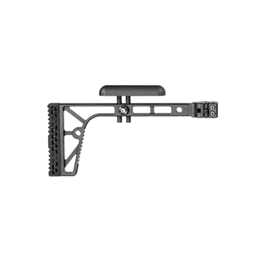 Black Collar Arms, Pork Sword Folding Stock, Hardcoat Anodized Black