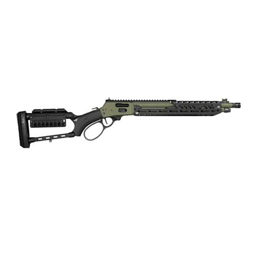 Smith & Wesson 1854 Stealth Hunter, 16.30" Barrel, RPP Stock, RPP PewView Handguard, Sniper Green Cerakote, 357 MAG