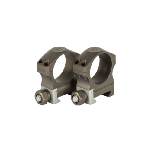 Nightforce Optics, X-Treme Duty Ultralite Rings, 1.375" High, 30mm, 4 Screw, Dark Earth