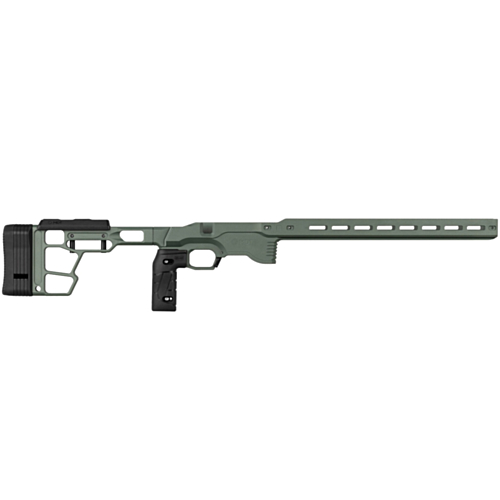 MDT ACC Premier Gen2 Chassis System, Tikka SA, Right Hand, Charcoal Green Cerakote