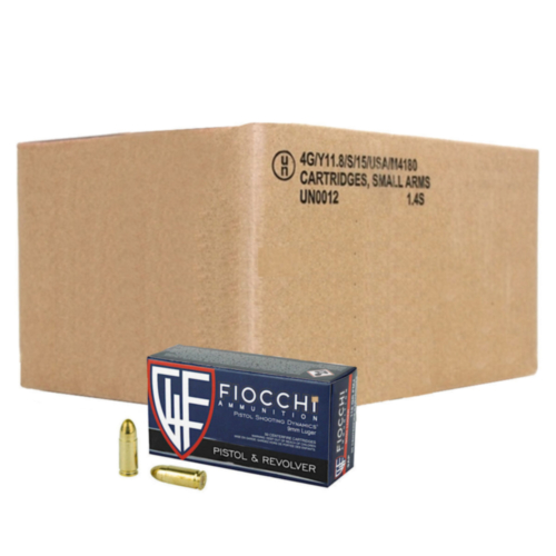 Fiocchi Ammo, 9mm, 115 Grain FMJ, 1000 Rounds — RDSC
