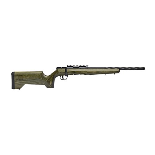 Savage B22 Timber Tactical, 18.0" Threaded Barrel, Green Laminate, 22 WMR — RDSC