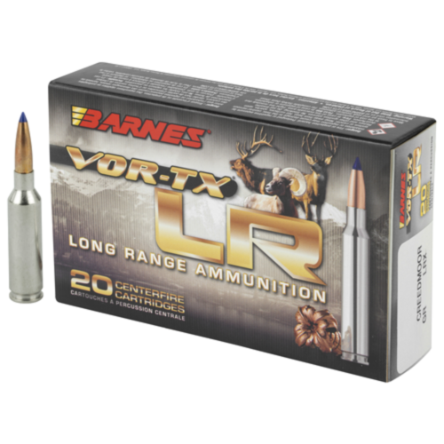 Barnes Ammo, VOR-TX LR 6mm Creedmoor, 95 Grain BT, 20 Rounds