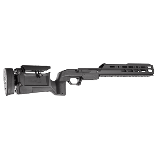 KRG Kinetic Research Group, Bravo Chassis, Remington 700 Short Action, Primo Configuration, Black