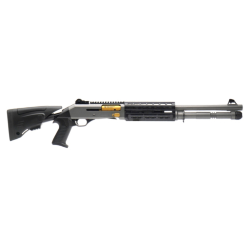Canuck Elite TacOp, Semi-Automatic Shotgun, 18.60" Chrome Lined Barrel, Tactical Grey, 12GA