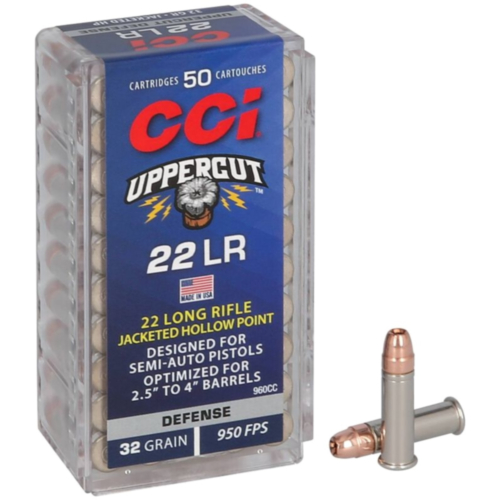 CCI Rimfire Ammo, 22LR 32 Grain Jacketed Hollow Point, 50 Rounds — RDSC