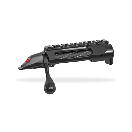 Cadex Defence, Seven STARS Short Action, Cross Hatch Bolt Knob, 20 MOA, Type B Bolt, Black